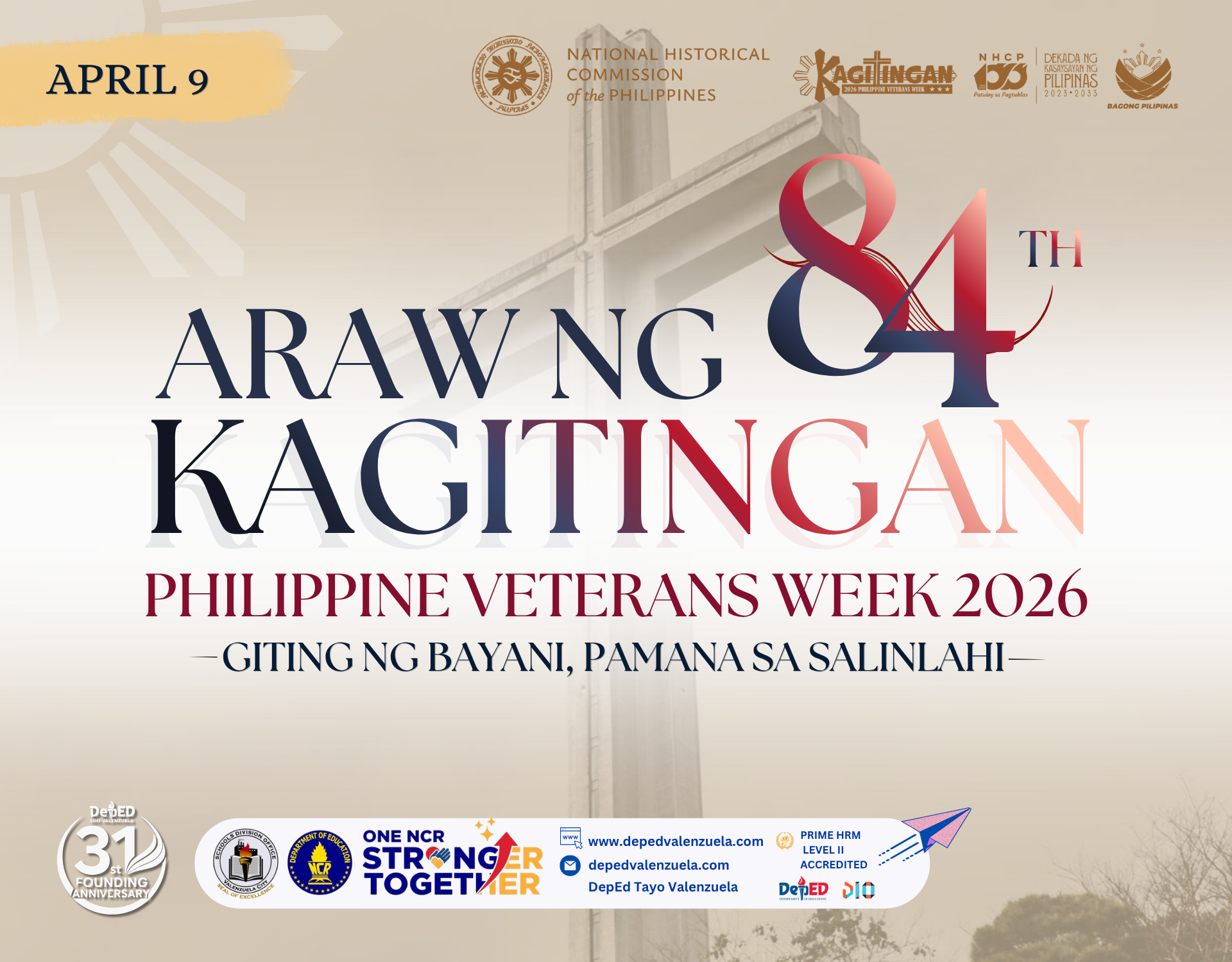 ARAW NG KAGITINGAN 2026